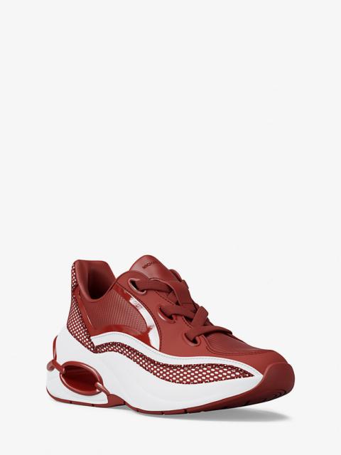 MICHAEL KORS Toni Mixed-Media Sneaker