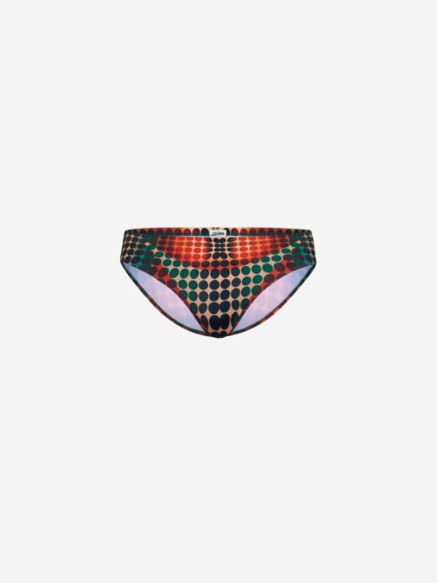 Jean Paul Gaultier RE-EDITION - THE BROWN DOTS SWIM BRIEFS