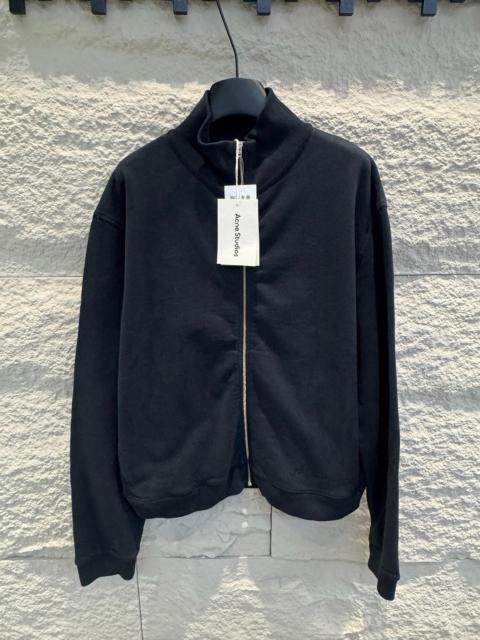 Acne Studios Acne Studios Black Embroidered Zip-Up Jacket 25FW