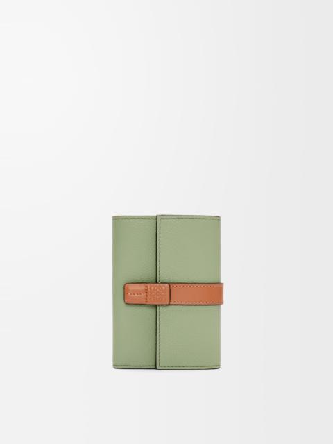Loewe Small vertical wallet in soft grained calfskin