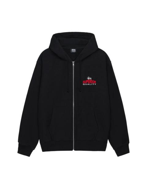 Stüssy Stussy Superior Quality Zip Hoodie 'Black'