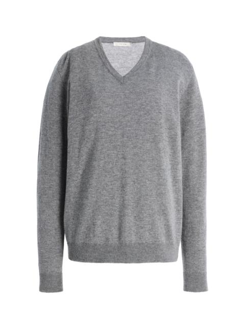 The Row Nian Cashmere Sweater grey