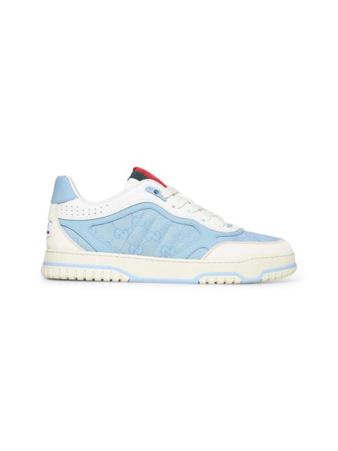 GUCCI Gucci Men Light Blue Gucci Re-Web Sneakers