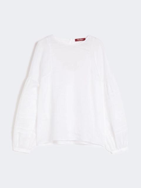 Max Mara Studio Max Mara Studio Ramie Gauze Blouse