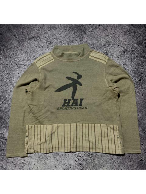 ISSEY MIYAKE Hai Sporting Gear Big Logo Sweatshirt