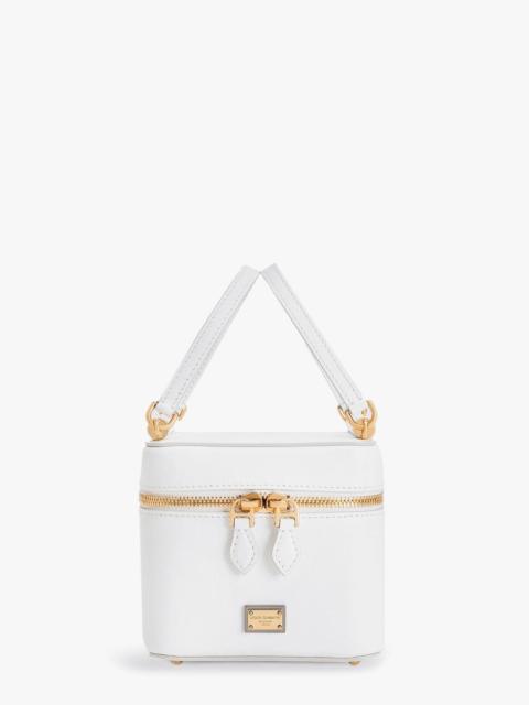 Dolce & Gabbana Dolce & Gabbana Women Sicily Leather Handbag With Iconic Logo Plate