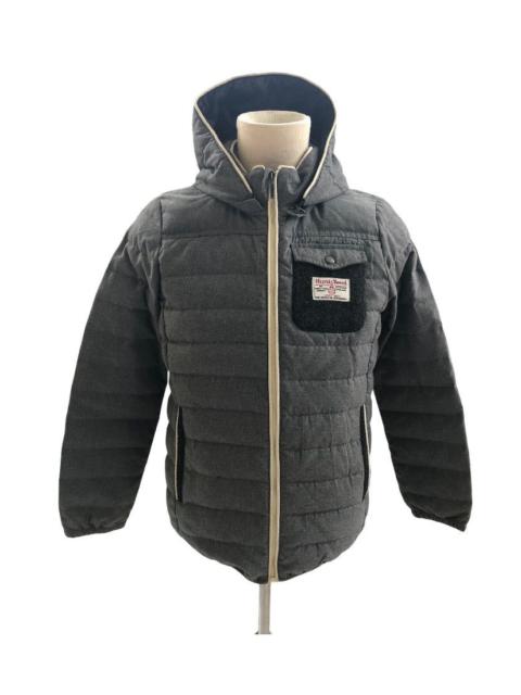 Other Designers Vintage - Harris Tweed Puffer Jacket