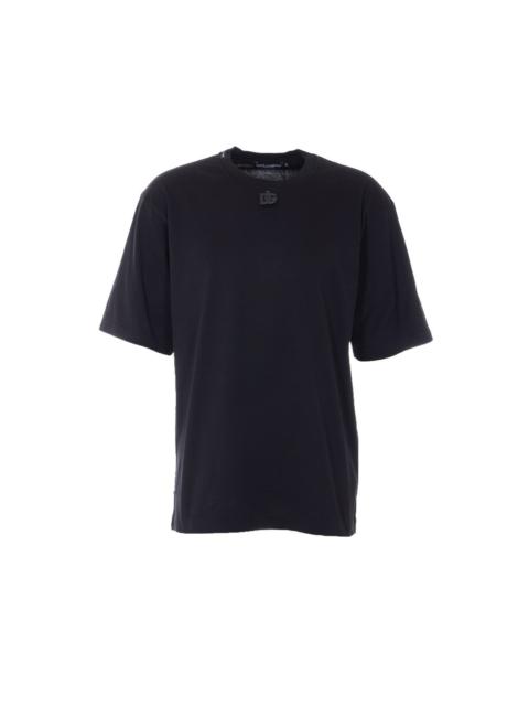 Dolce & Gabbana Dolce&Gabbana Men Dg Patch Logo T-Shirt