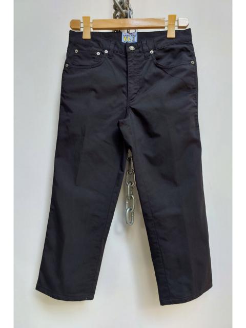 Other Designers W&LT - Walter Van Beirendonck Cropped Nylon Blend Pants