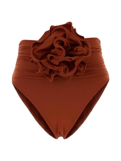 MAGDA BUTRYM Brick Stretch Nylon Bikini Bottom