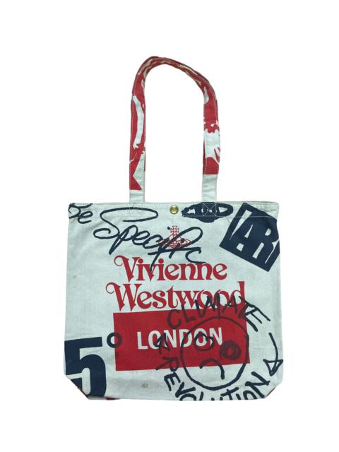 Vivienne Westwood Rare Full Print Artwork Vivienne Westwood Tote Bag