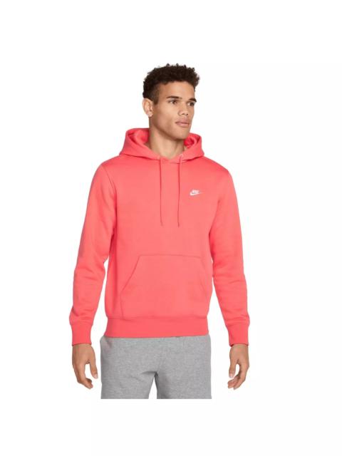 Nike Men's Club Pullover Fleece Hoodie -Apricot