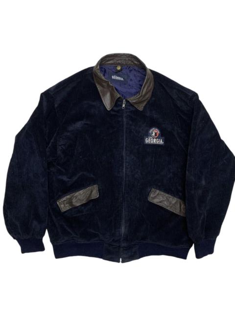 Other Designers VINTAGE ENJOY GEORGIA QUALITY COFFEE CONDUROY JACKET