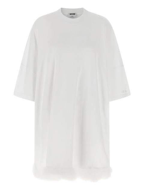 Moschino Feather dress