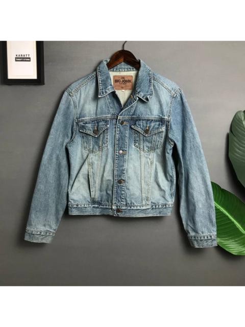 Other Designers Vintage Big John Spirit Washed Denim Jacket
