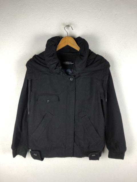 Other Designers Issey Miyake - MEECIBEAUCOUP WOOL FABRIC HOODIE JACKET PRODUCT ISSEY MIYAK