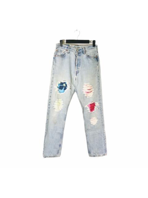 Levi's Vintage LEVIS 501 USA x Surfer Dog Distress Jeans