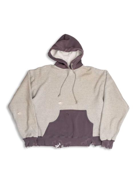 FULLCOUNT Full Count Double Face Hooded Sweatshirt VF Grey/Egg