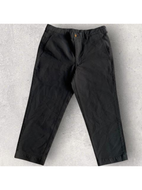Comme Des Garçons SS15 Garment Dye Cropped Pants