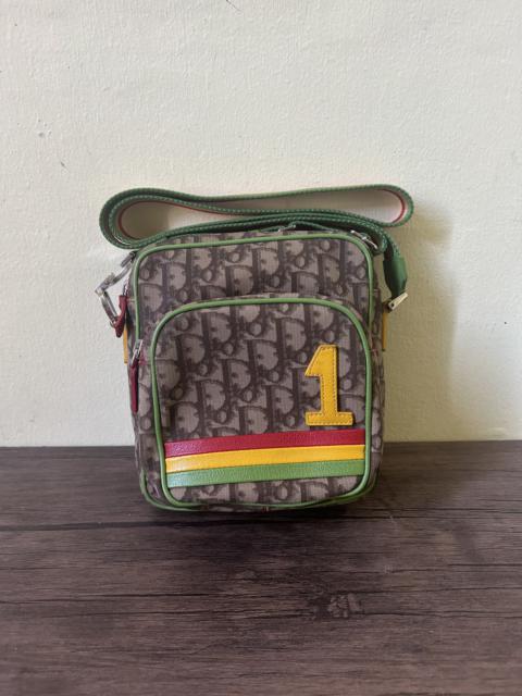 Authentic Vintage Dior Rasta Monogram Crossbody Bag