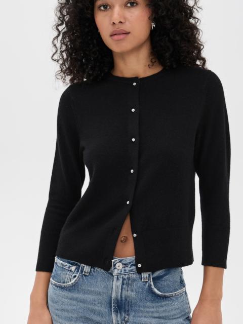 Vince Metal Button Cardigan