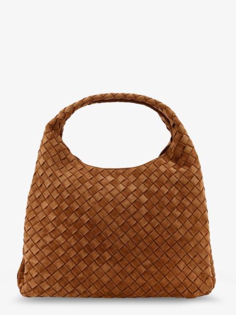 Bottega Veneta Bottega Veneta Women Campana Large Suede Shoulder Bag