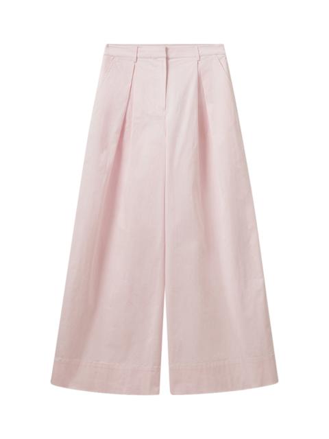 The Garment Avelino Cotton-Blend Pleated Pants pink