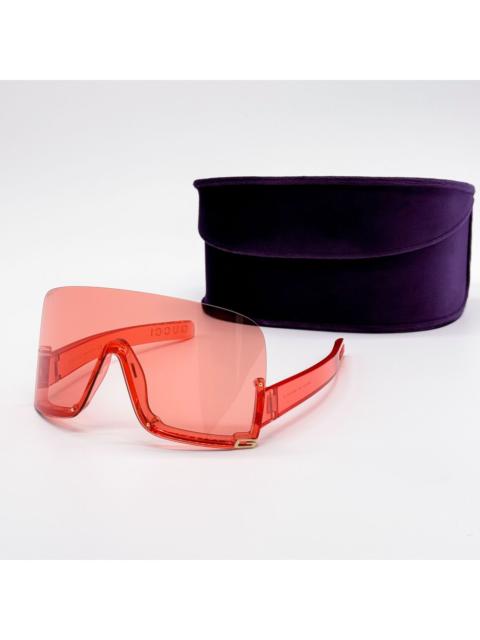GUCCI NEW GUCCI GG1631S 001 RED OVERSIZED WOMEN SUNGLASSES GUCCI
