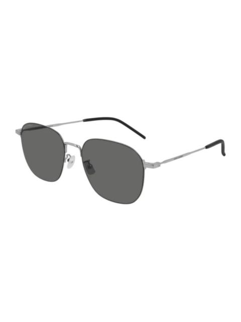 SAINT LAURENT Saint Laurent Ladies Black Rectangular Sunglasses SL388/KWIRE 001