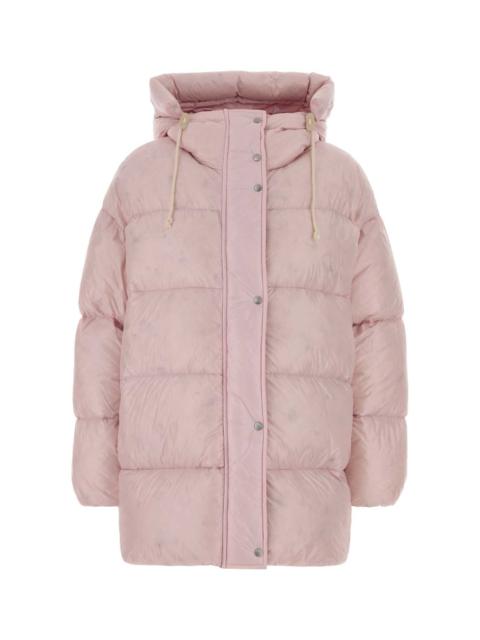 Jil Sander Jil Sander Women Pastel Pink Nylon Down Jacket