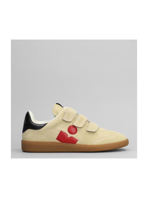 Beth Sneakers In Beige Suede