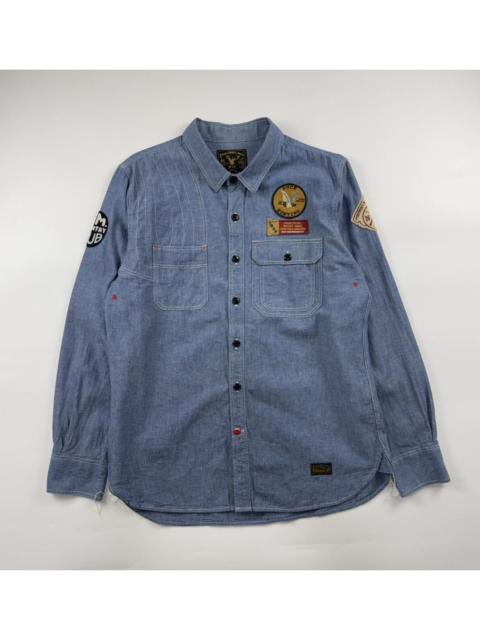 NEIGHBORHOOD Neighborhood x MVP Chambray Shirt