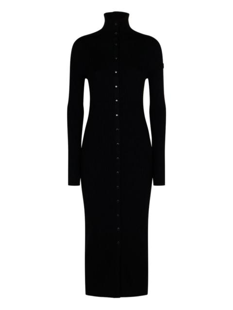 Moncler ribbed knit midi dress