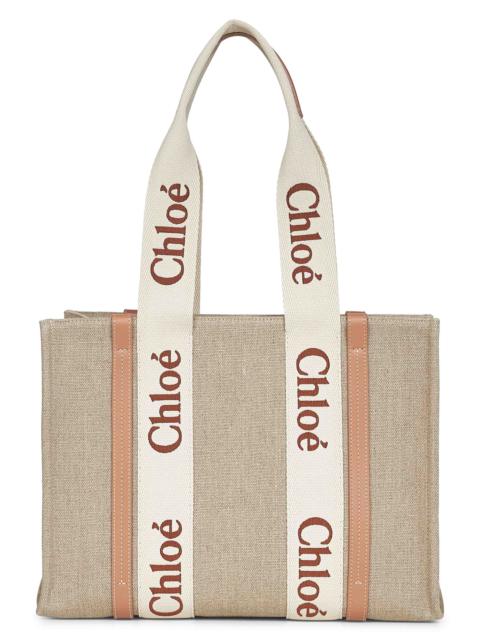 Chloé Beige Woody tote bag