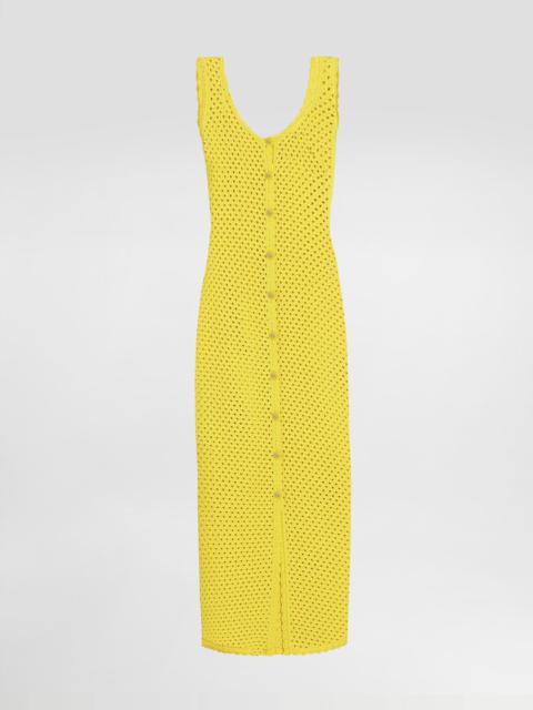 Dolce & Gabbana Long crochet dress