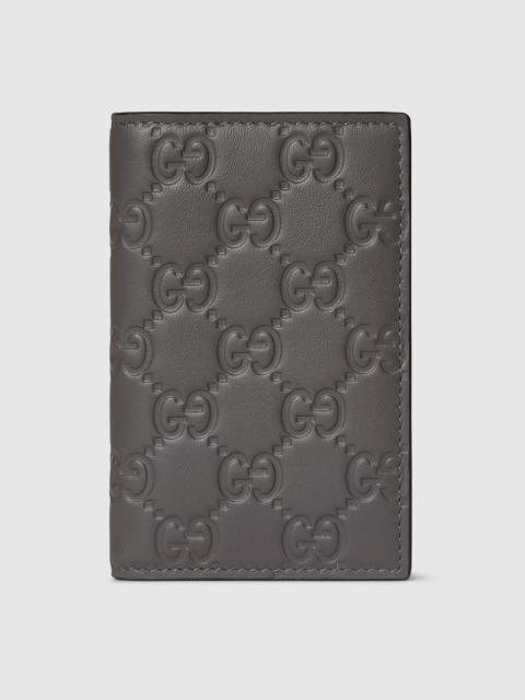 GUCCI GG Emblem card case