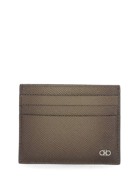 FERRAGAMO Ferragamo Men Gancini Credit Card Holder