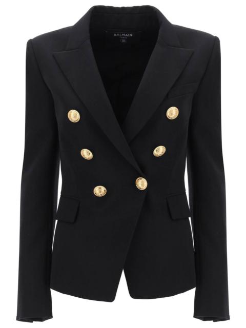 Balmain Fitted Double Breasted Jacket