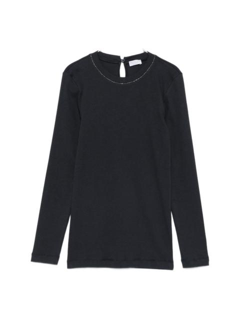 Cotton crewneck sweater