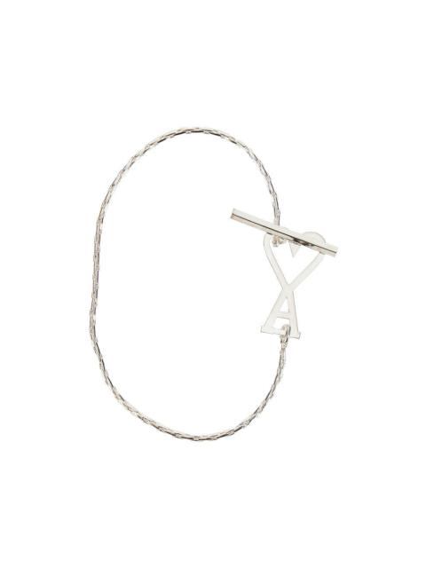 AMI Paris Ami Ami De Coeur Bracelet Silver Women