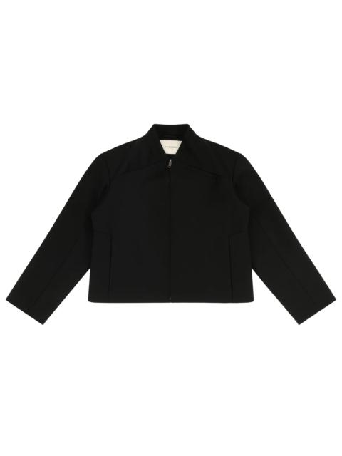 entire studios TRIA JACKET BLACK WOOL
