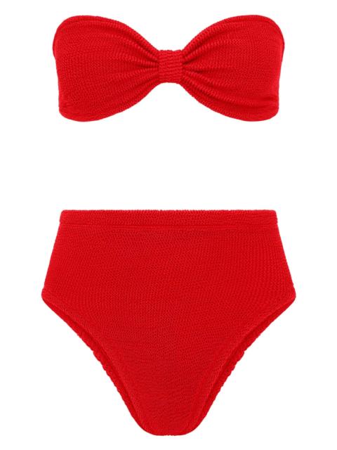 Hunza G Ruby stretch-design bikini set