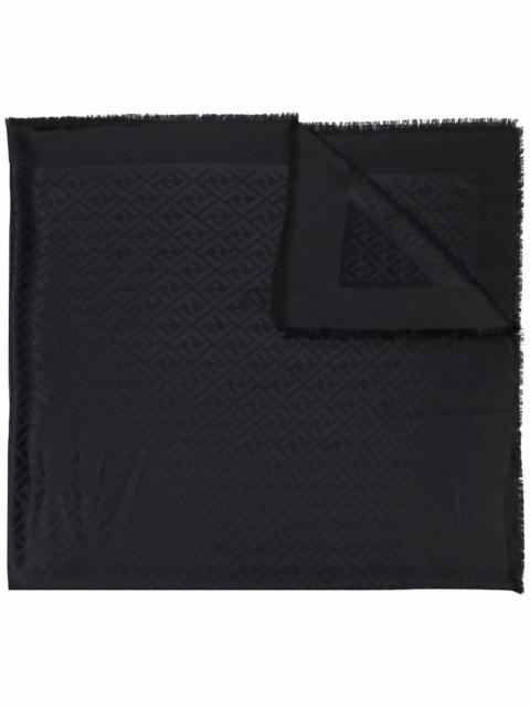 FENDI Fendi Women Ff Silk And Wool Scarf