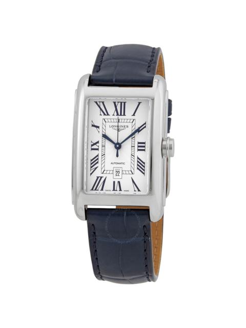 Longines Longines Automatic Silver Dial Blue Leather Men's Watch L5.757.4.71.9