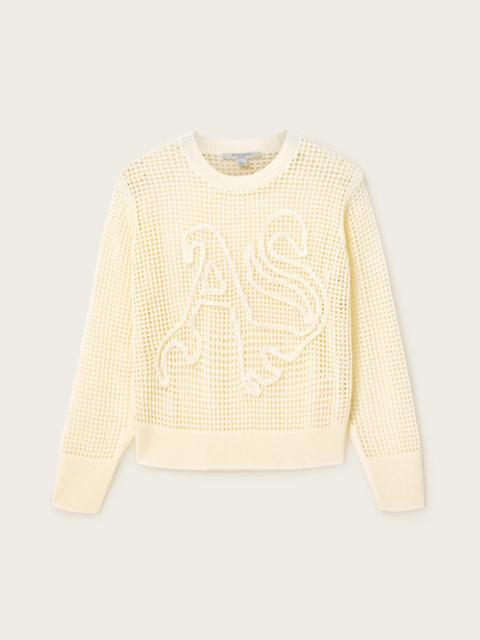 ALLSAINTS RAELYN RELAXED FIT OPEN STITCH SWEATER