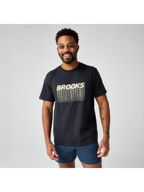 BROOKS Graphic Short Sleeve