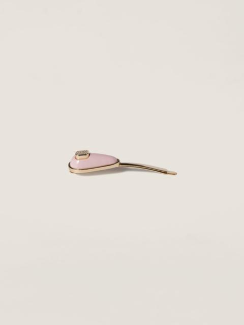 Miu Miu Patent leather barrette