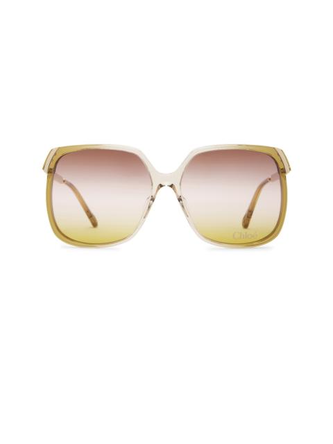Chloé Square Sunglasses