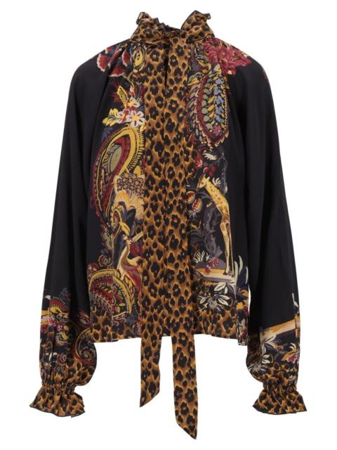 Etro Etro Women Animal Print Shirt