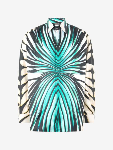 Roberto Cavalli Ray Of Sea Print Shirt